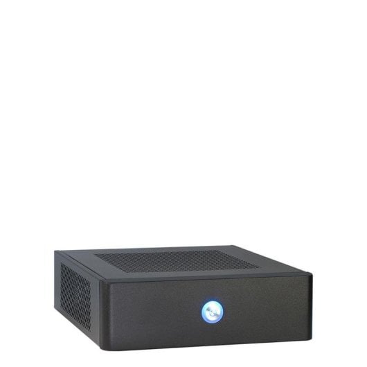Inter-Tech ITX-601 Mini-ITX Case HTPC Nero 60W Alimentatore Esterno
