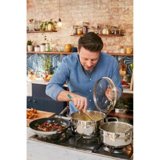 Sartén multiuso Tefal Jamie Oliver E31002 20 cm acero inoxidable