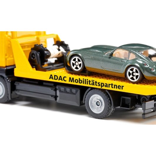 Set de modelos a escala SIKU MAN grúa ADAC con coupé verde metálico 1:55