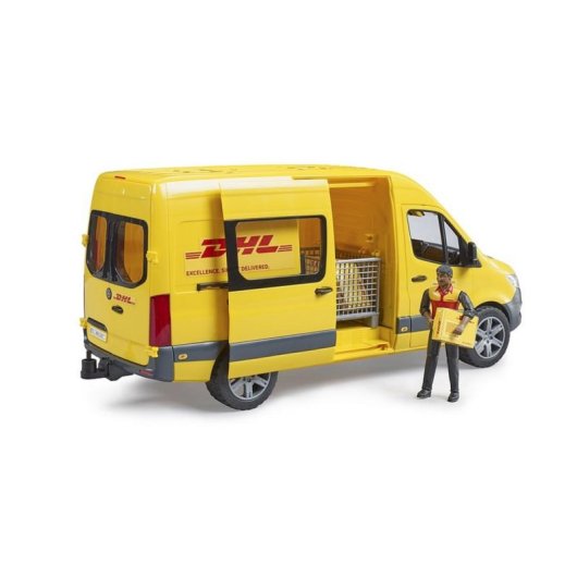 Furgoneta BRUDER 02671 DHL Escala 1:16 Amarilla