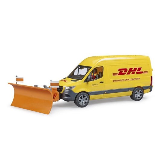 Furgoneta BRUDER 02671 DHL Escala 1:16 Amarilla