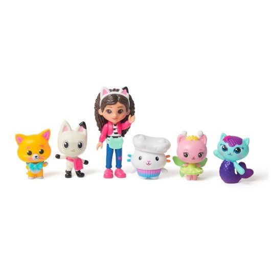 Figurinen Set Gabby's Dollhouse SPIN MASTER 11 Teile Gatoaventureros