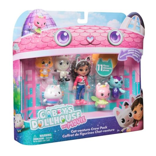 Figurinen Set Gabby's Dollhouse SPIN MASTER 11 Teile Gatoaventureros