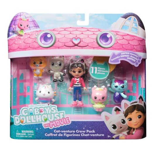 Figurinen Set Gabby's Dollhouse SPIN MASTER 11 Teile Gatoaventureros