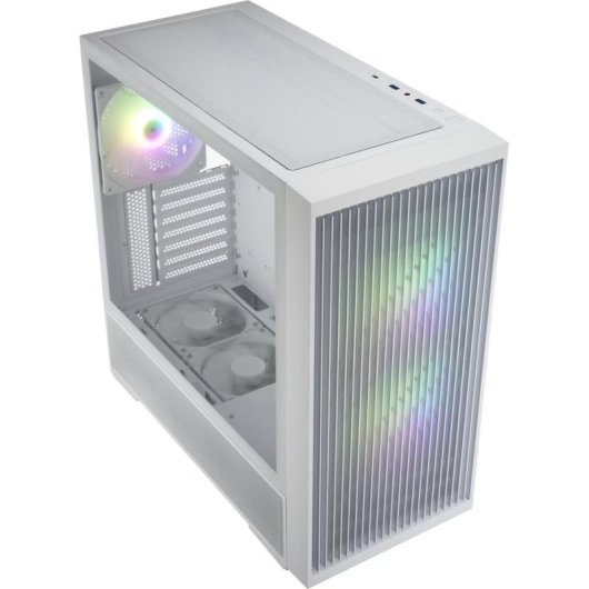 Boîtier PC Fortron M330-WA Midi Tower ARGB Blanc