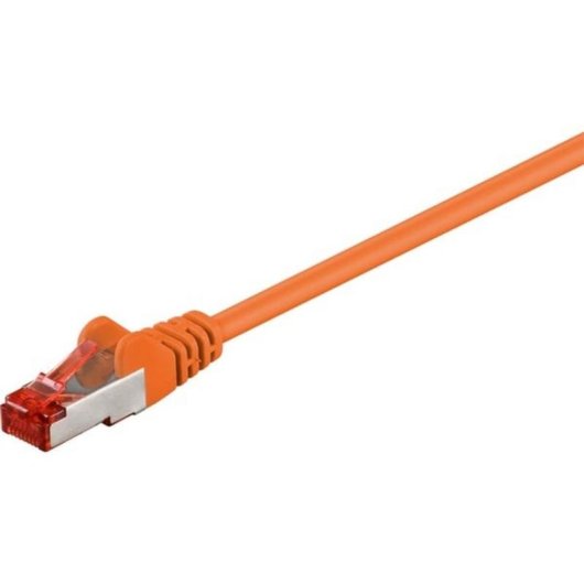 Cable de red Goobay 93475 5 m Cat6 S/FTP Naranja RJ-45