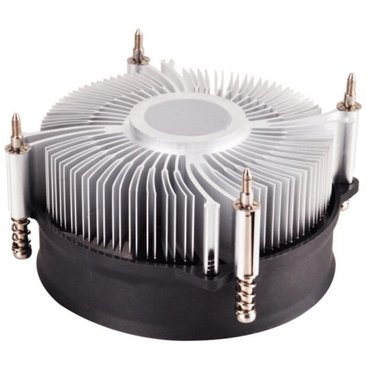 Refrigeration Air SilverStone Socket 1150/1151/1155/1156/1200 92mm NT09-115X Aluminium Noir