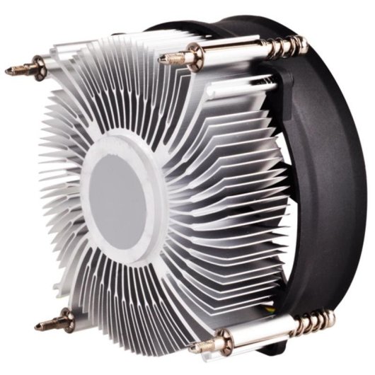 Refrigeration Air SilverStone Socket 1150/1151/1155/1156/1200 92mm NT09-115X Aluminium Noir