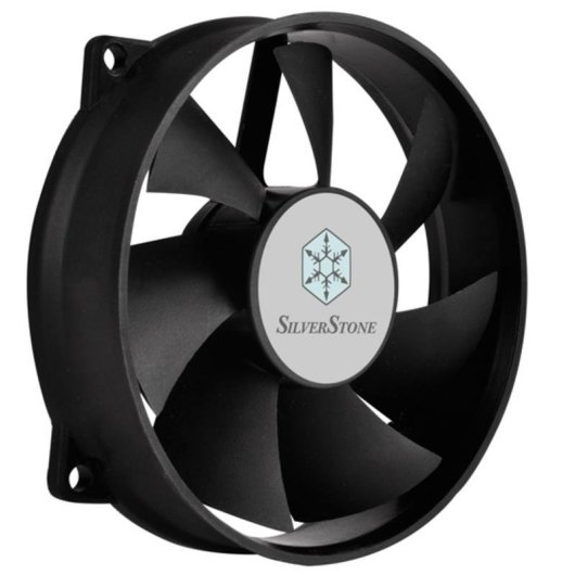 Refrigeration Air SilverStone Socket 1150/1151/1155/1156/1200 92mm NT09-115X Aluminium Noir