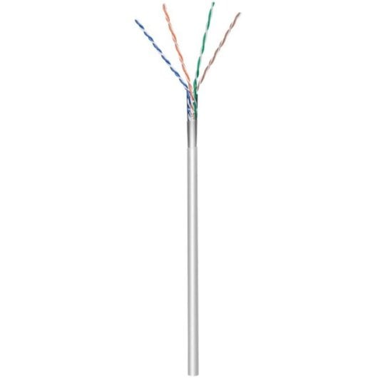 Câble réseau Goobay 68706 100 m Cat5e F/UTP (FTP) Gris