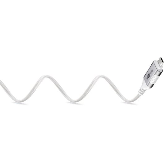 Kabel Adapter Ethernet USB-C 3.1 an RJ45 Goobay 74391 10 m Weiß