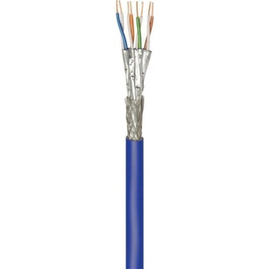 Cavo di rete Goobay Cat7a 50 m S/FTP Blu