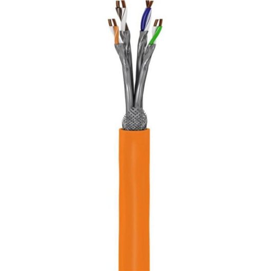 Cavo di rete Goobay Cat7a 50 m S/FTP Arancione