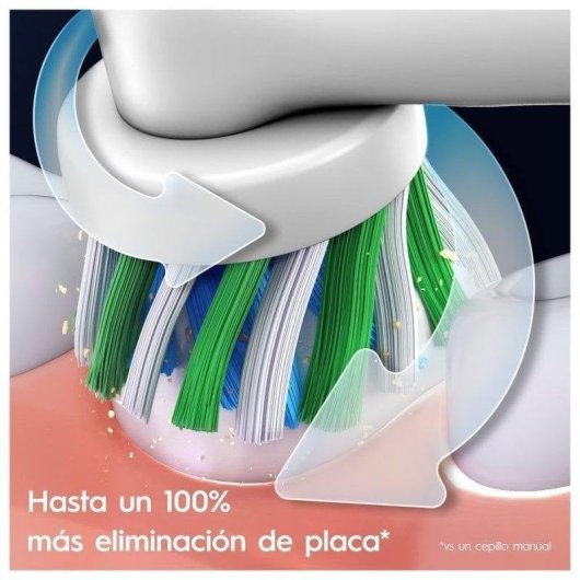 Oral-B Vitality Pro Pack de Cepillos de Dientes Eléctricos Recargables Azul y Negro + Cabezal Extra