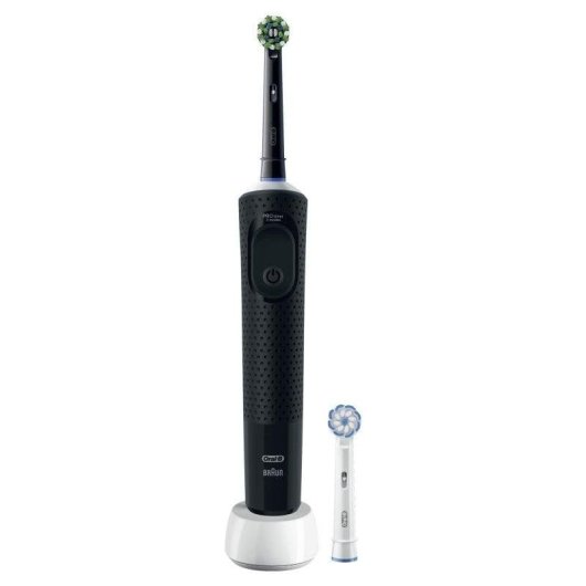 Oral-B Vitality Pro Pack de Cepillos de Dientes Eléctricos Recargables Azul y Negro + Cabezal Extra