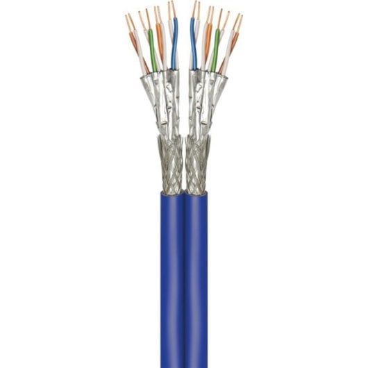 Netzwerkkabel Goobay 75716 Cat7a 50 m F/FTP Blau