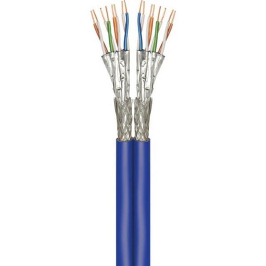 Netzwerkkabel Goobay 75716 Cat7a 50 m F/FTP Blau