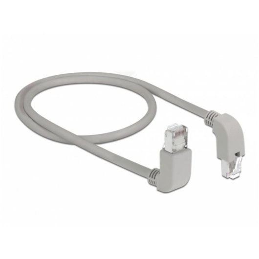 Cable de red DeLOCK 85870 Cat6a S/FTP 0,5 m Gris