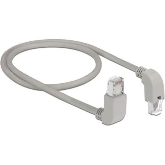 Cable de red DeLOCK 85870 Cat6a S/FTP 0,5 m Gris