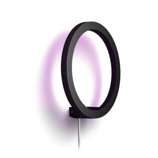 Aplique mural intelligent Philips Hue White and Color ambiance Sana Noir