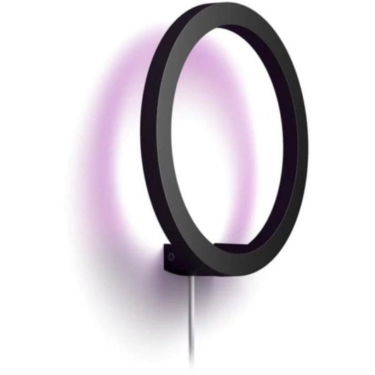 Aplique mural intelligent Philips Hue White and Color ambiance Sana Noir