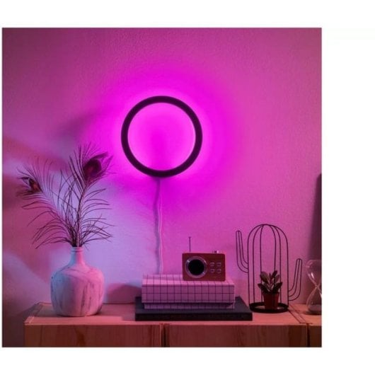 Aplique mural intelligent Philips Hue White and Color ambiance Sana Noir