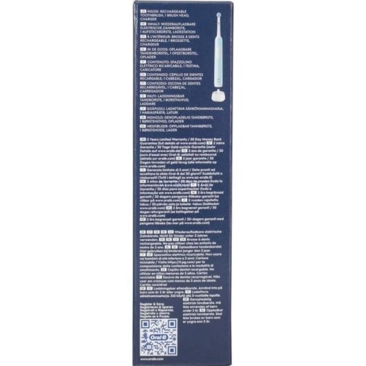 Oszillierende Zahnbürste Braun Oral-B Pro 1 Sensitive Clean 3 Modi 1 Bürstenkopf Drucksensor Timer