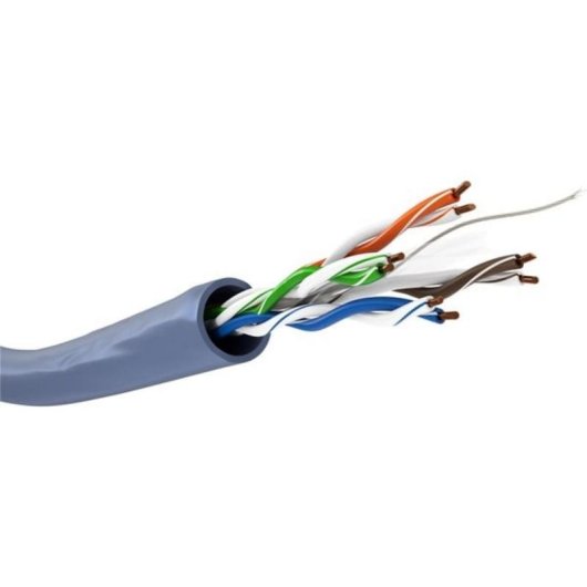 Netzwerkkabel Goobay 96096 Cat6a U/UTP 100 m blau