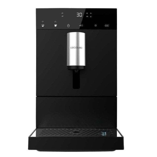 Cecotec Cremmaet Compact 1,1L Cafetera Superautomática + Power TitanBlack 1200 XL Batidora de Mano