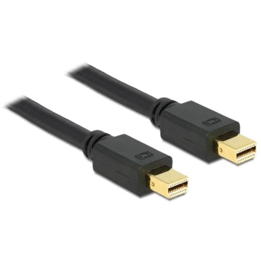 Cable DisplayPort DeLOCK 83474 1,5 m Mini DisplayPort a Mini DisplayPort Negro