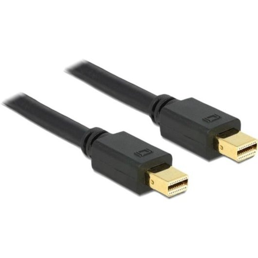 Cable DisplayPort DeLOCK 83474 1,5 m Mini DisplayPort a Mini DisplayPort Negro