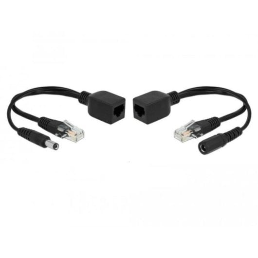 Adaptateur PoE DeLOCK 66023 Fast Ethernet 10/100 Mbps