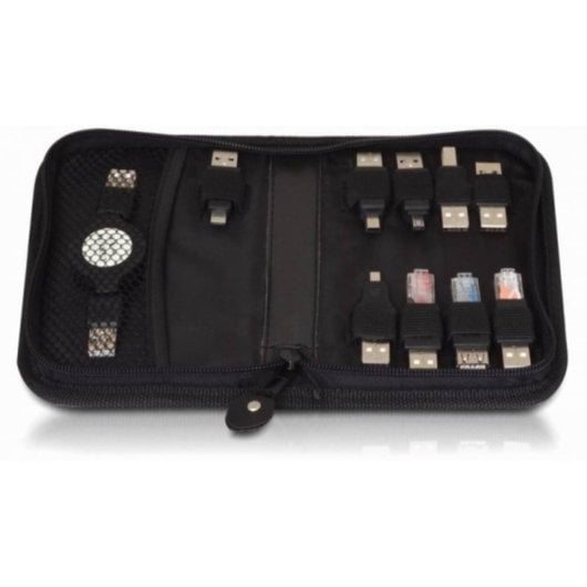 Adaptador USB DeLOCK Kit 10 Partes Negro 1,2 m