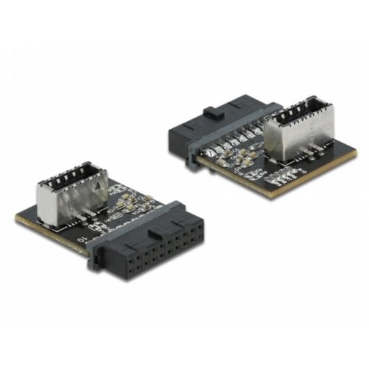 Adaptador DeLOCK USB 3.0 de Cabezal de Pines Hembra a Clave A Hembra Interna