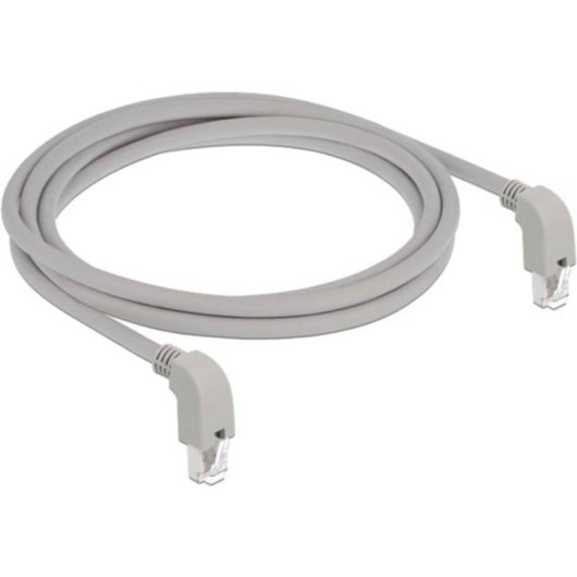 Cable de red DeLOCK 85878 2 m Cat6a S/FTP Gris