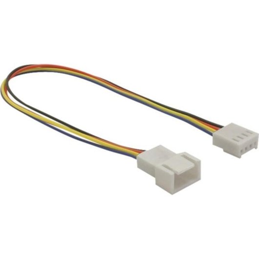 Lüfterverlängerungskabel 4 Pins PWM DeLOCK 0,2 m
