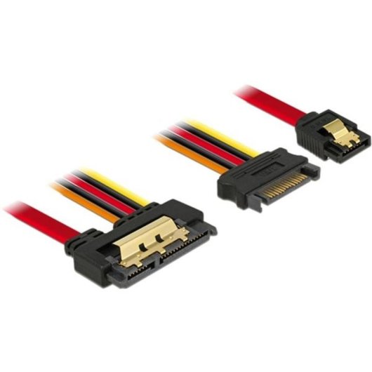 Cabo Adaptador SATA Delock 85228 0,3 m Fêmea/Fêmea Preto