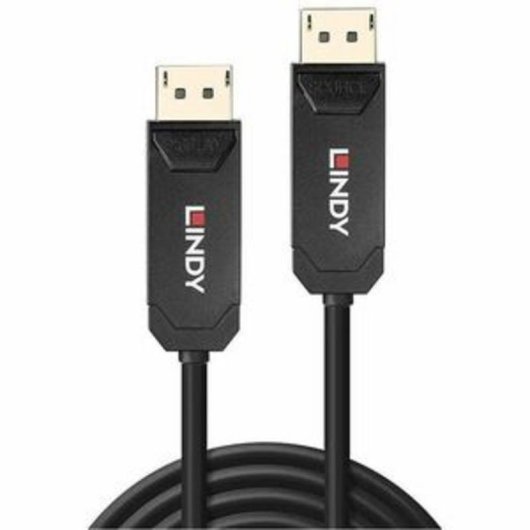 Cable DisplayPort 2.0 Lindy 20 m Negro