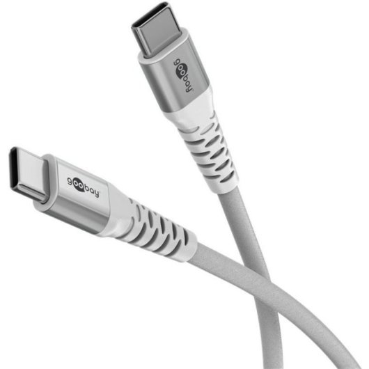 Cavo USB-C a USB-C Goobay 3 m USB 2.0 Tessuto Intrecciato
