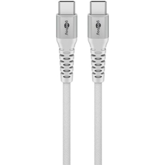 Cavo USB-C a USB-C Goobay 3 m USB 2.0 Tessuto Intrecciato