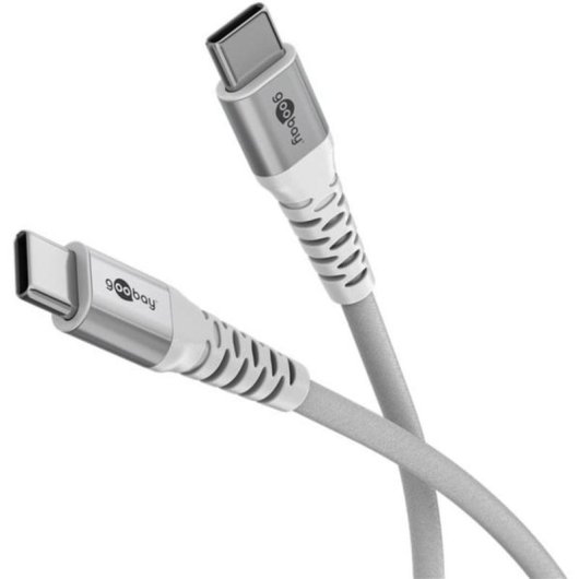 Cavo USB-C a USB-C Goobay 3 m USB 2.0 Tessuto Intrecciato