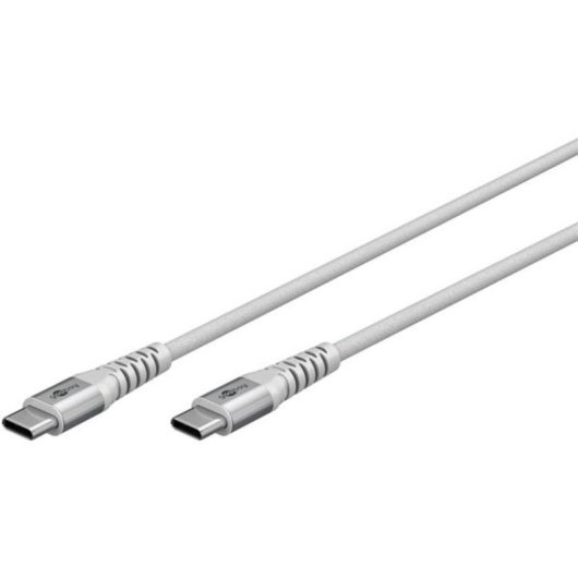 Cavo USB-C a USB-C Goobay 3 m USB 2.0 Tessuto Intrecciato