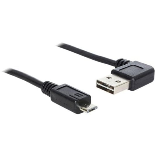 Cable USB 2.0 DeLOCK 3 m Macho a Micro-USB B Negro