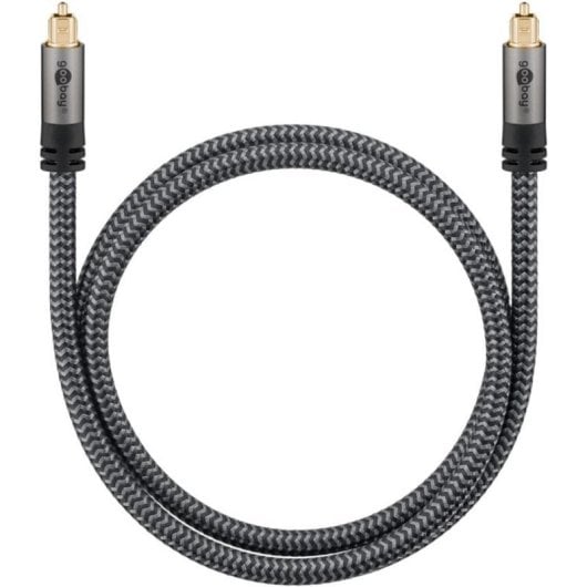 Cavo Audio Ottico Goobay 65308 10 m Nero/Argento