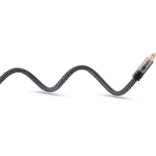 Cavo Audio Ottico Goobay 65308 10 m Nero/Argento