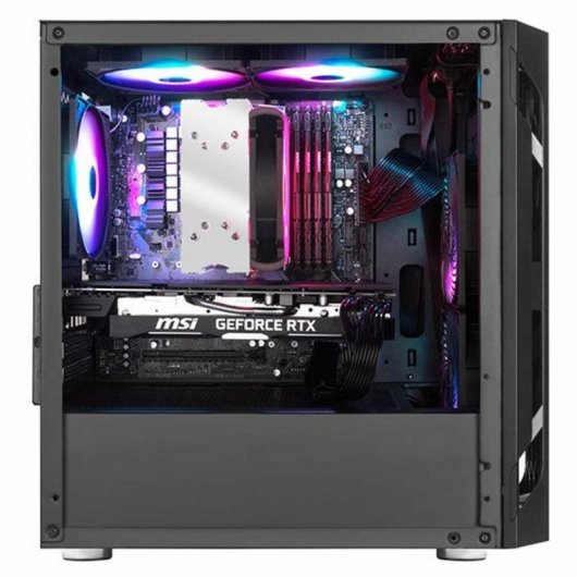 Caja PC Silverstone FARA H1M Micro Torre Negro micro ATX