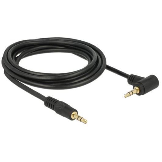 Cavo audio DeLOCK 3,5mm maschio a 3,5mm maschio 3 m Nero