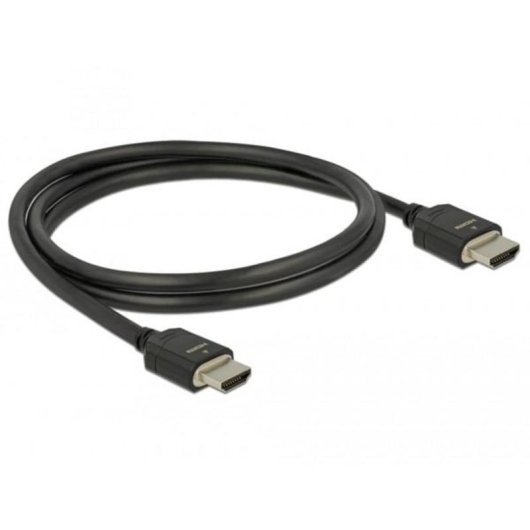 HDMI-Kabel Delock 85293 1 m 48 Gbps 8K Ultra HD Schwarz