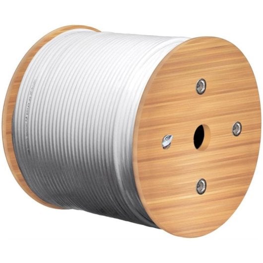 Cable de red exterior Goobay Cat7 S/FTP 305 m Negro