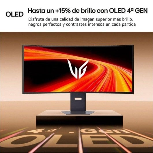Écran PC LG UltraGear 39GX950B-B 38,6'' UltraWide 5K2K 165Hz OLED Courbe HDR500 0,03ms